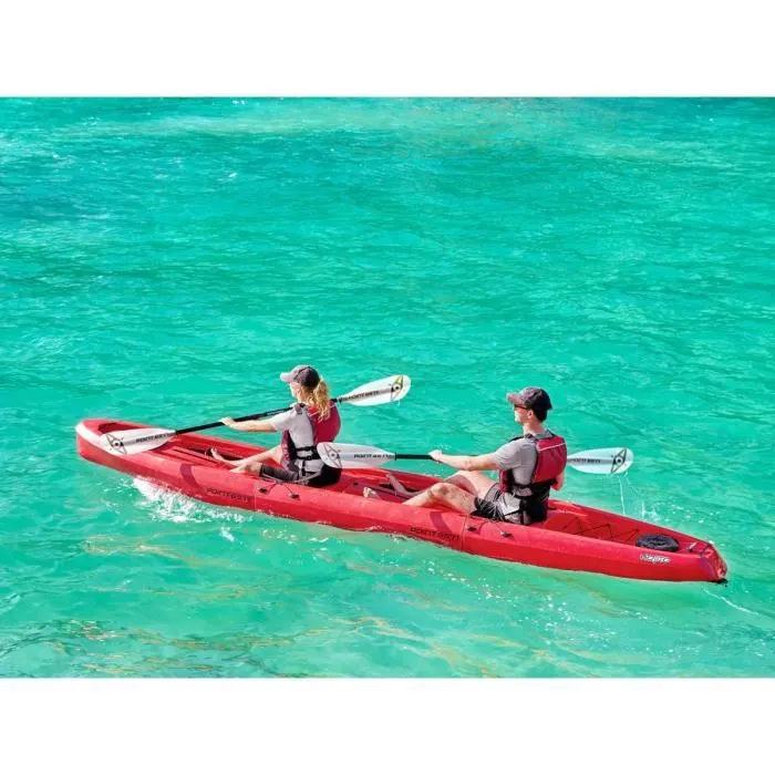 Kayak de pêche Mojito Angler Duo Blanc - Vert – Image 2