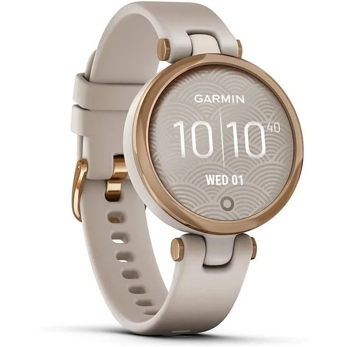 Montre connectée Garmin Lily édition sport - Light Sand Rose Gol - Suivi forme et santé – Image 4
